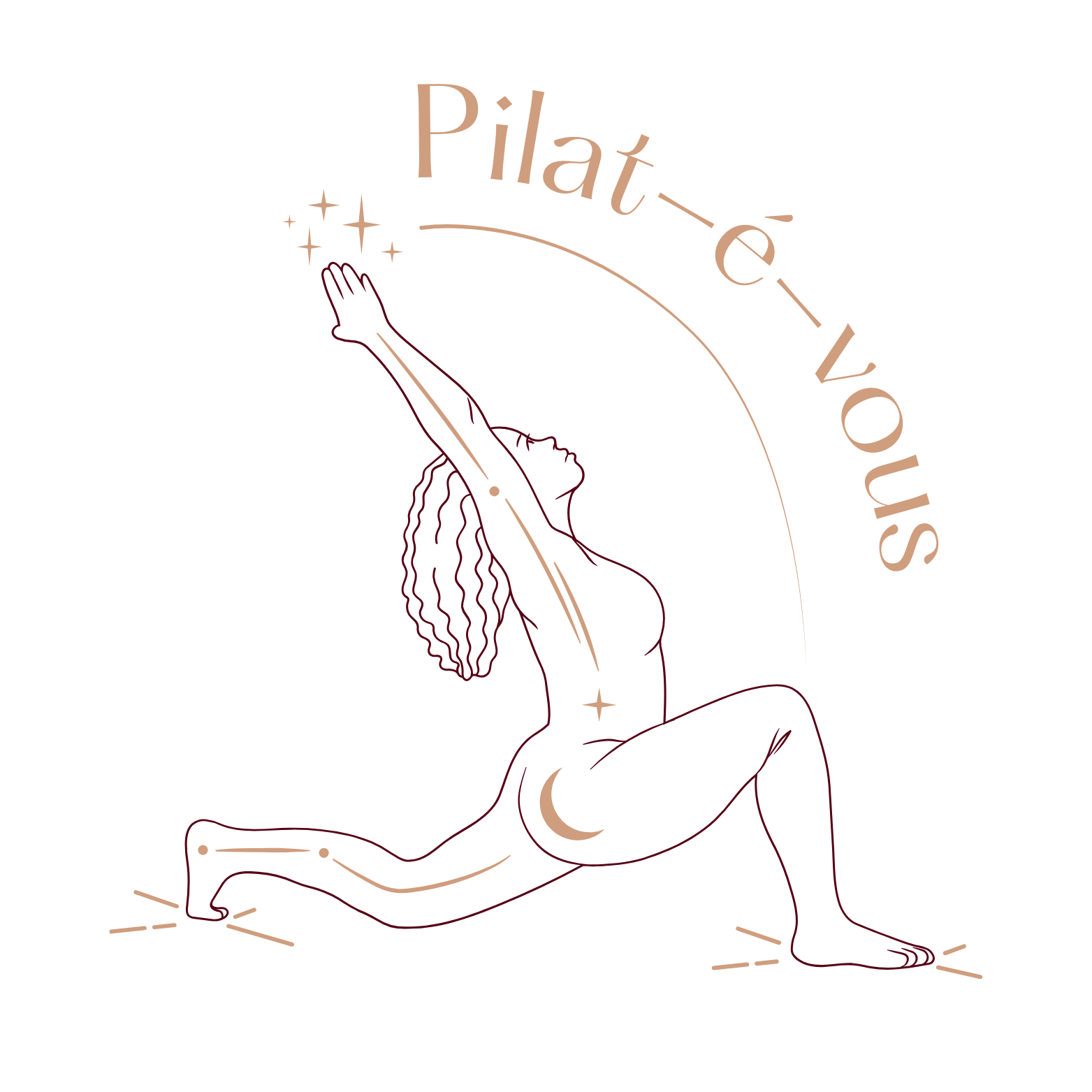 Test logo Pilat-é-vous arrondi